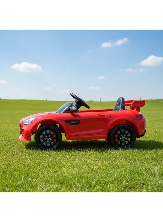 Electric children's car with two motors and remote control - 12 volts with rocking mode and music. - Image 2